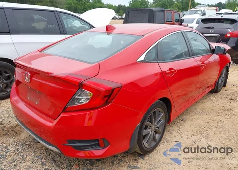 2020 Honda Civic Ex from USA, damaged, VIN 2HGFC1F37LH681087